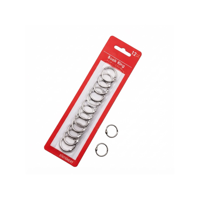 Zhuo DA Book Ring 3/4IN(2.0CM)
